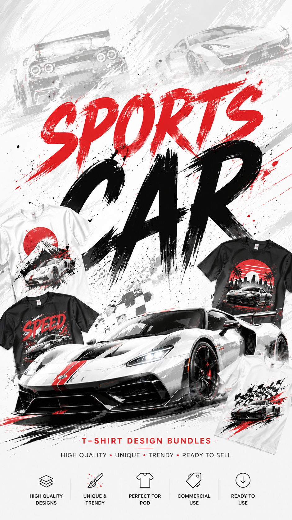 Car & Bikes design preview