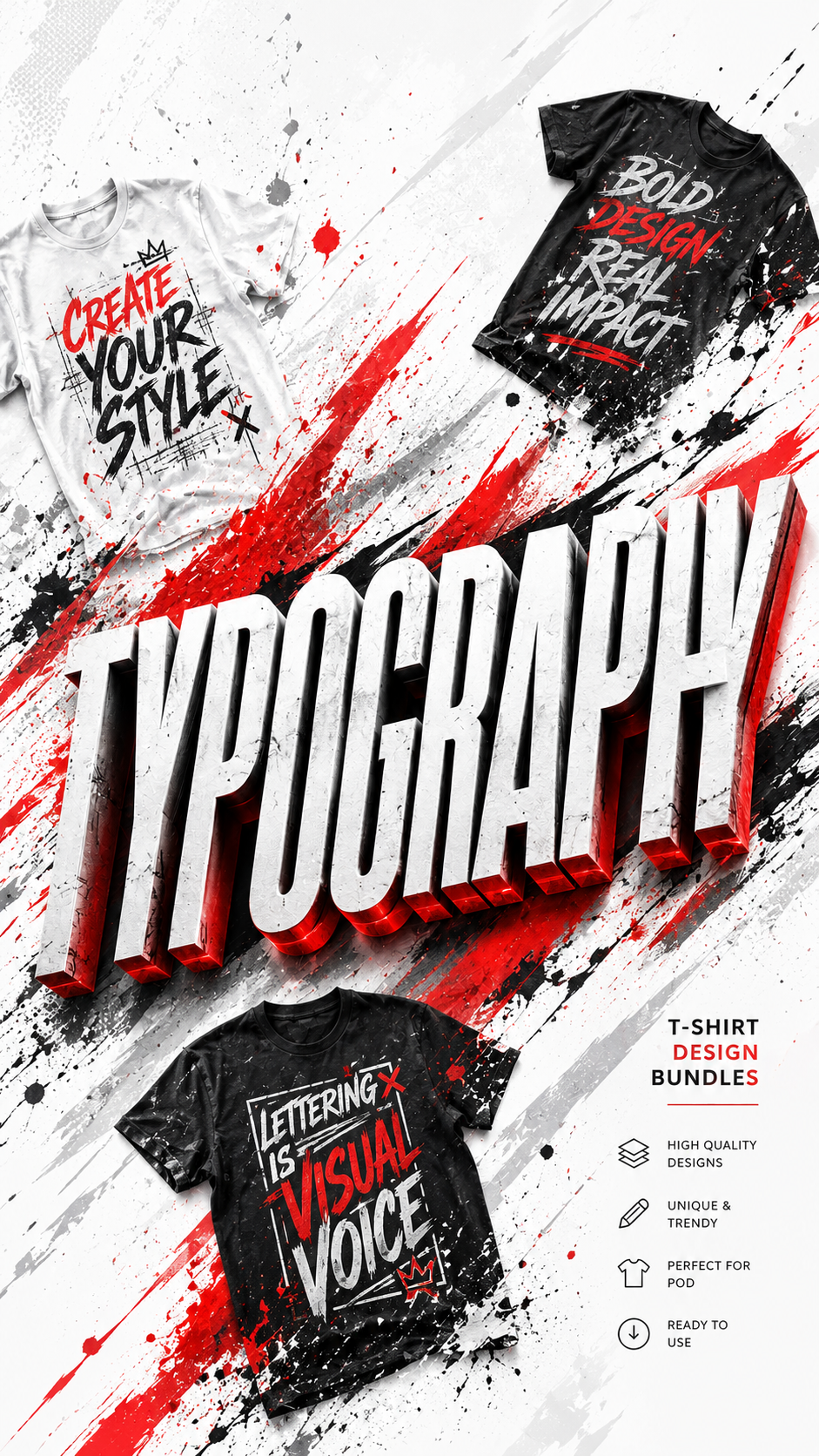 Typography design preview