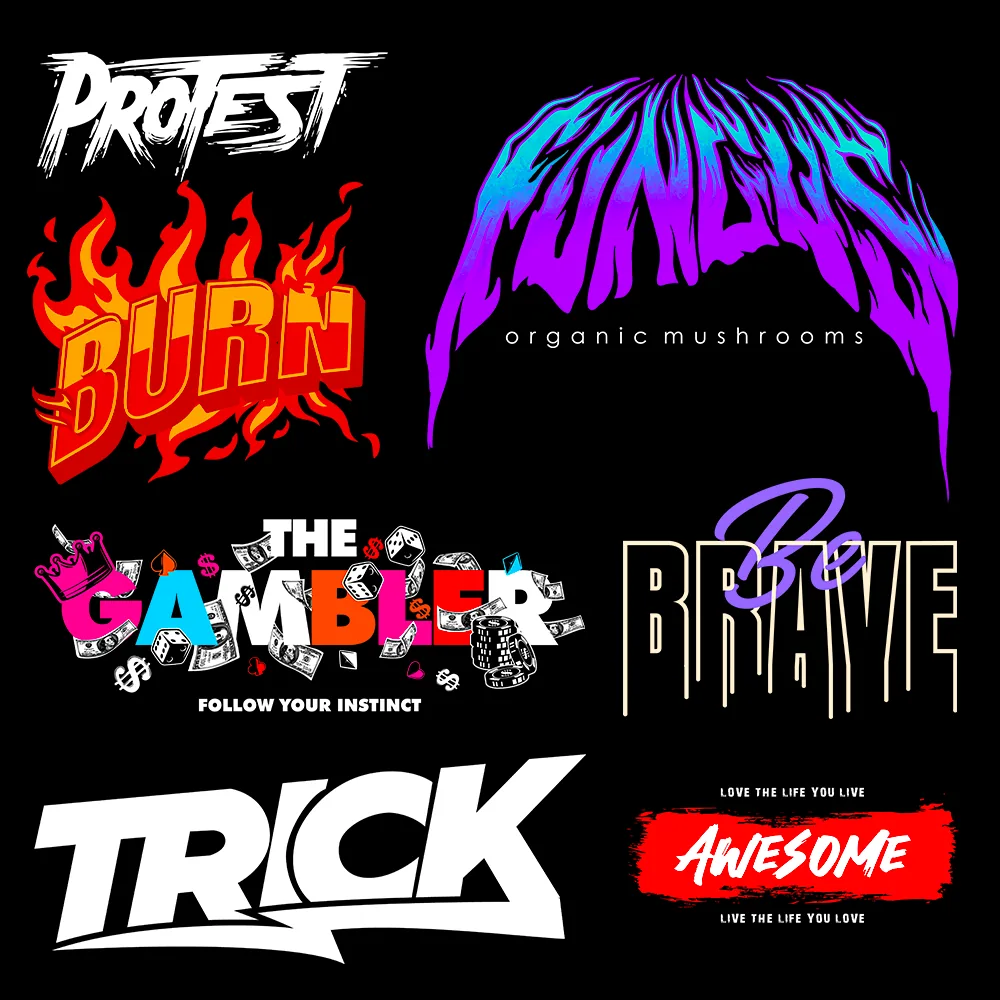 100+ Latest Typography Tshirt Design Bundle V4 preview 3