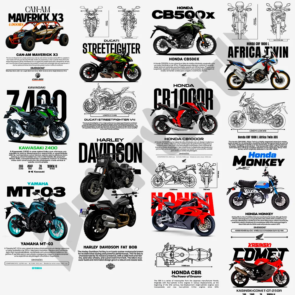 100+ png Premium Sports Bike T Shirt Design Bundle preview 3