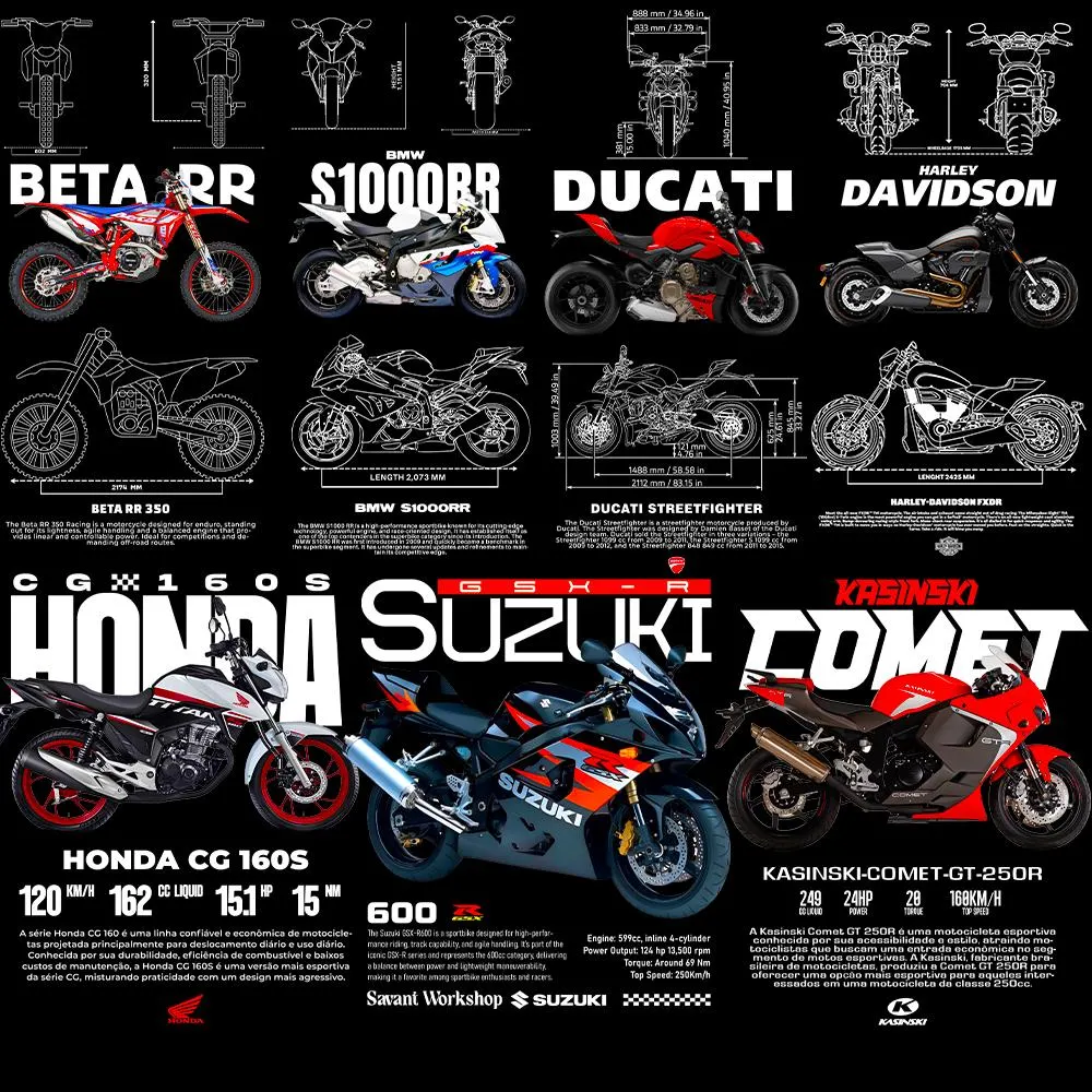 100+ png Premium Sports Bike T Shirt Design Bundle preview 8