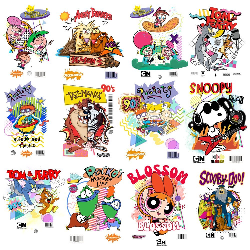 100+ Streetwear Clip Art Tshirt Design Bundle preview 2