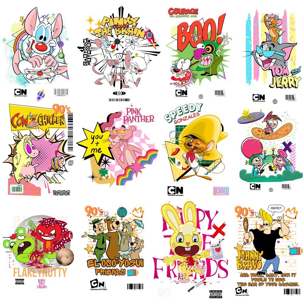 100+ Streetwear Clip Art Tshirt Design Bundle preview 3