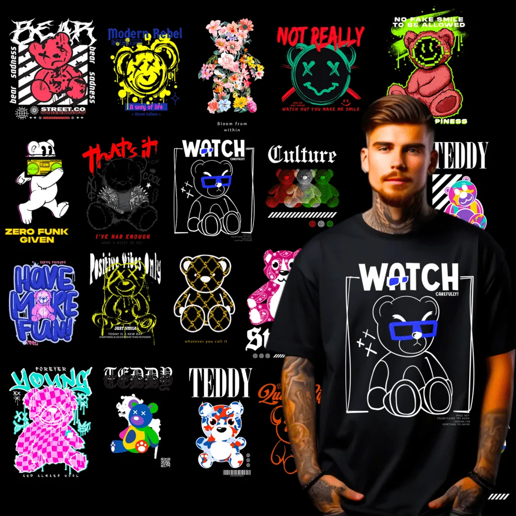 100+ Teddy Design Bundle preview 2