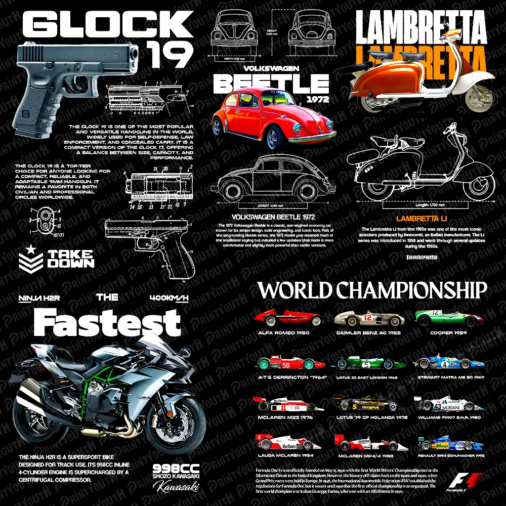 1000+ Car & Bike Design Bundle V2 preview 3