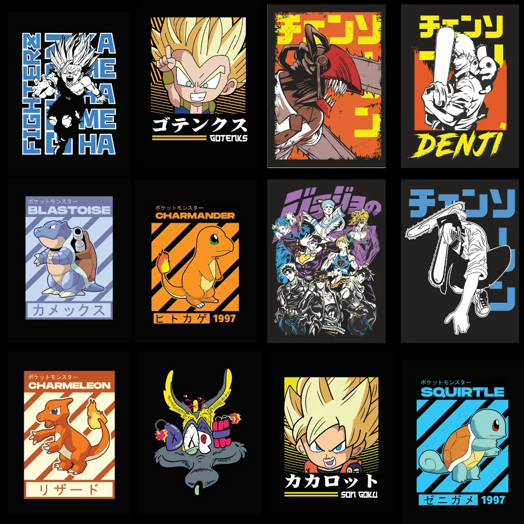 12,500+ Anime Tshirt Design Bundle 2026 preview 49