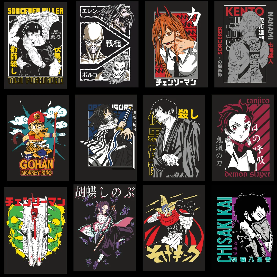 12,500+ Anime Tshirt Design Bundle 2026 preview 29