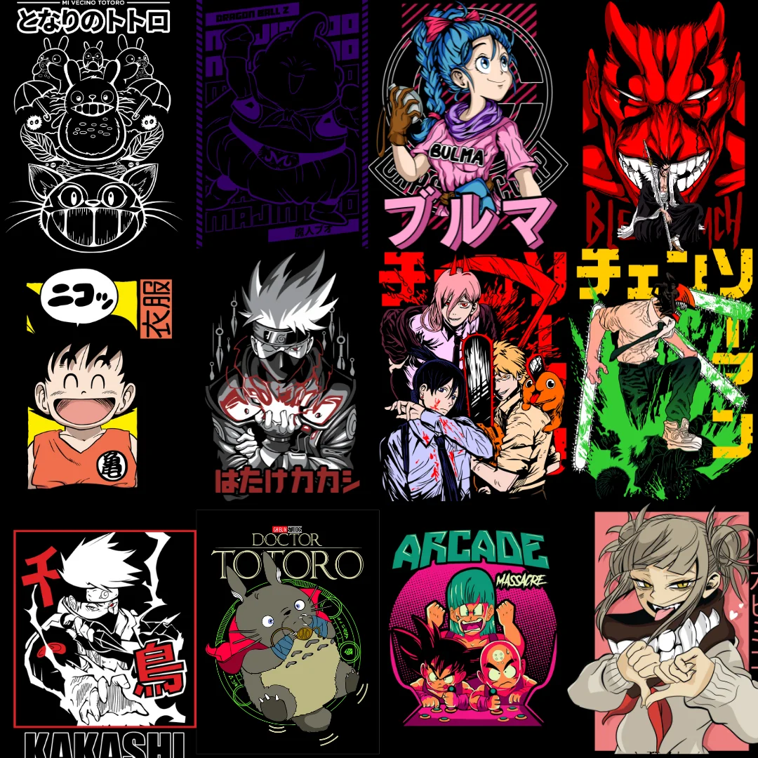 12,500+ Anime Tshirt Design Bundle 2026 preview 52