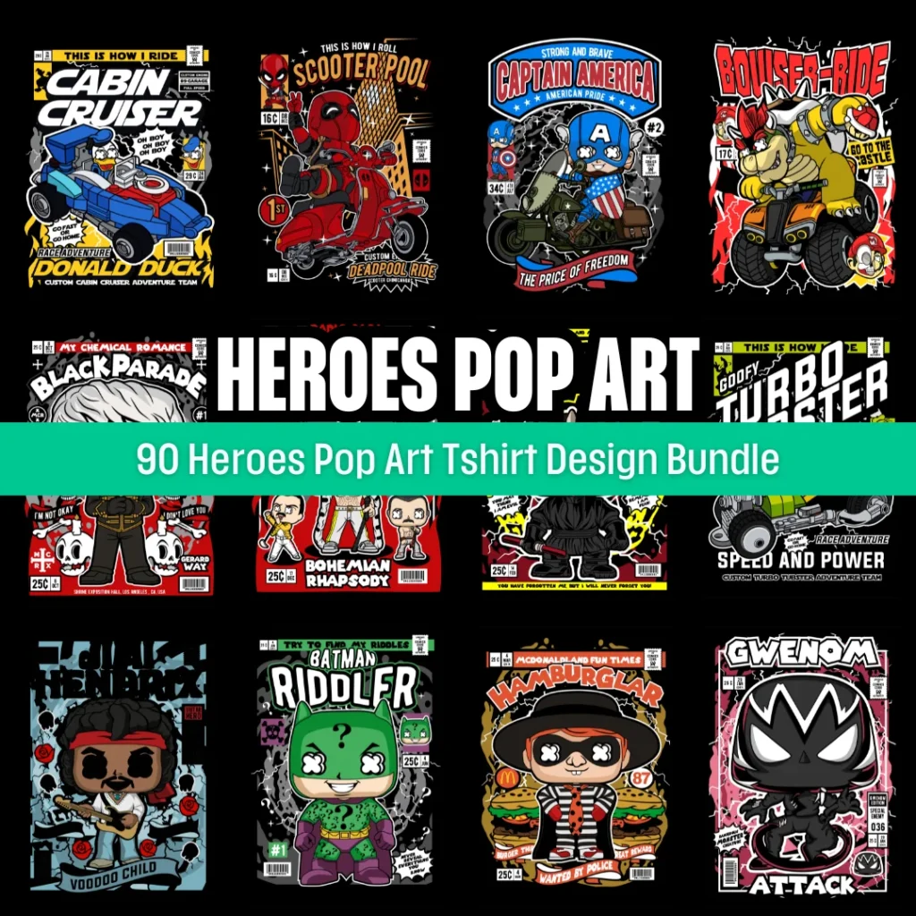 12,500+ Anime Tshirt Design Bundle 2026 preview 41