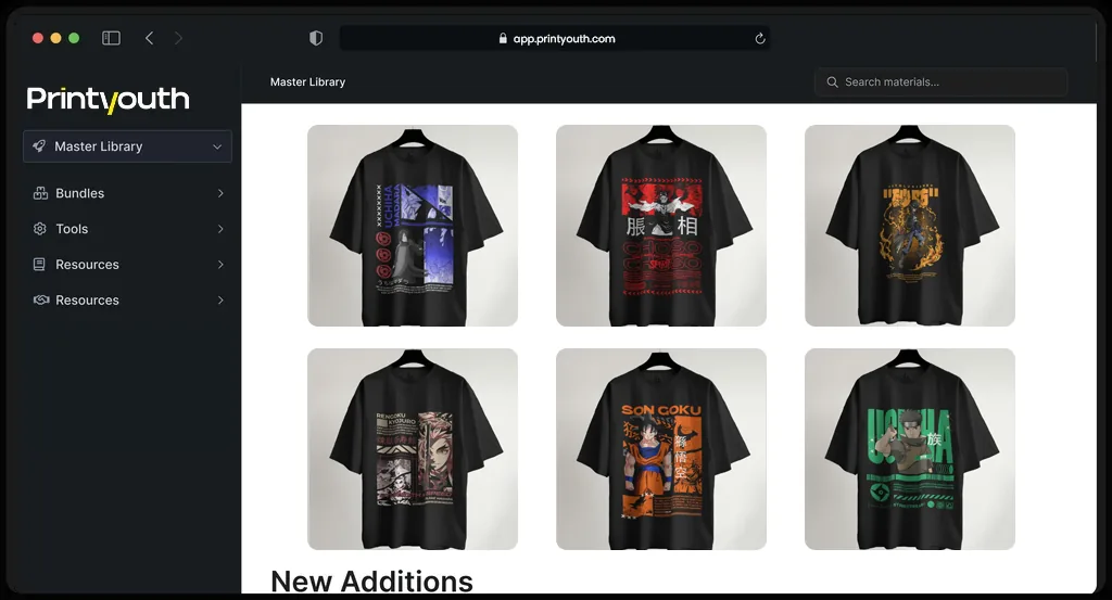 12,500+ Anime Tshirt Design Bundle 2026 preview 7