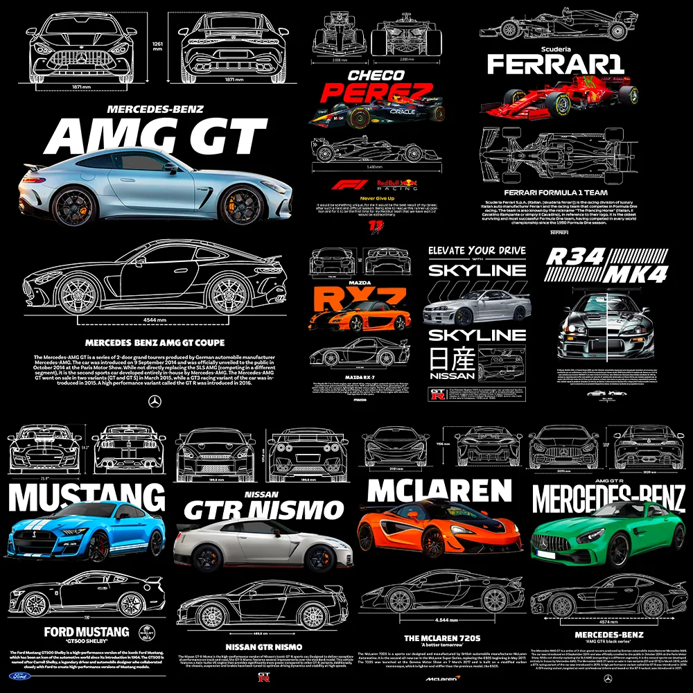 130+ High Quality Car Design Bundle preview 4