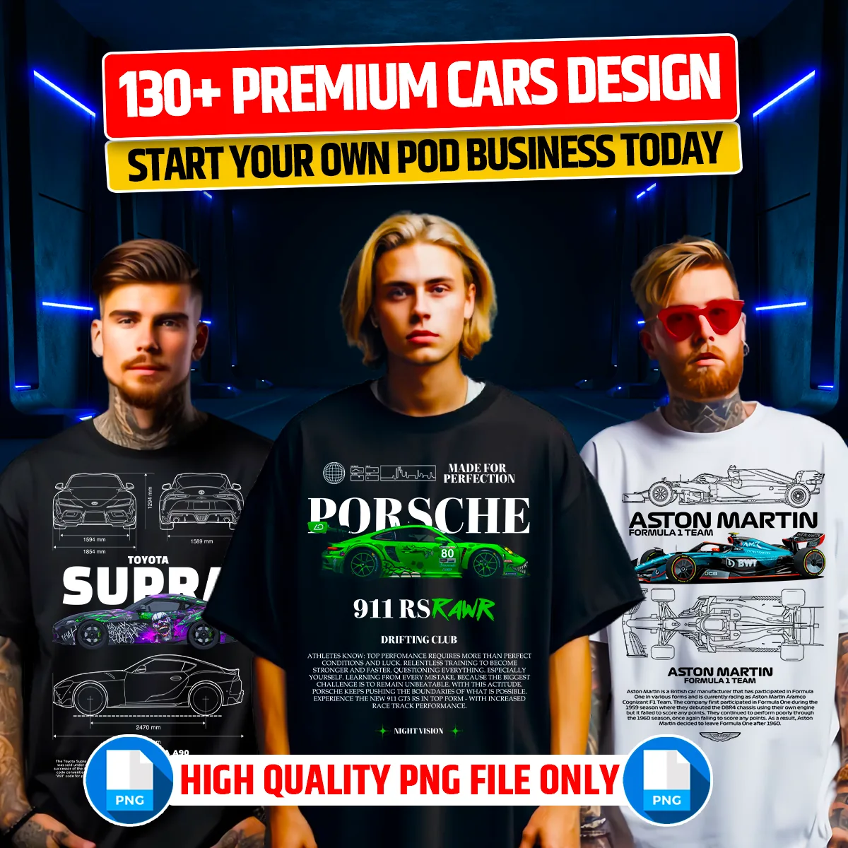 130+ High Quality Car Design Bundle — Car & Bikes t-shirt design bundle