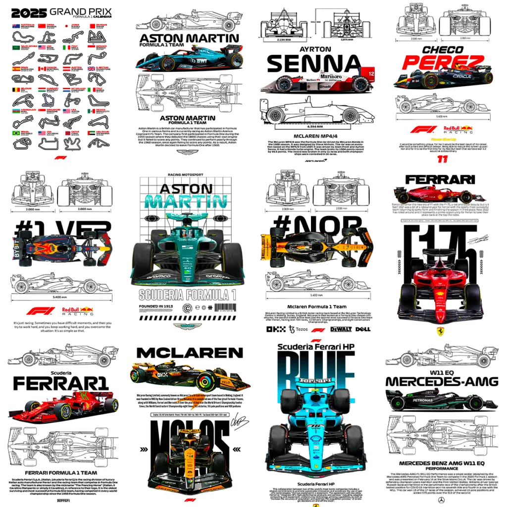 150+ Formula Car Bundle preview 2