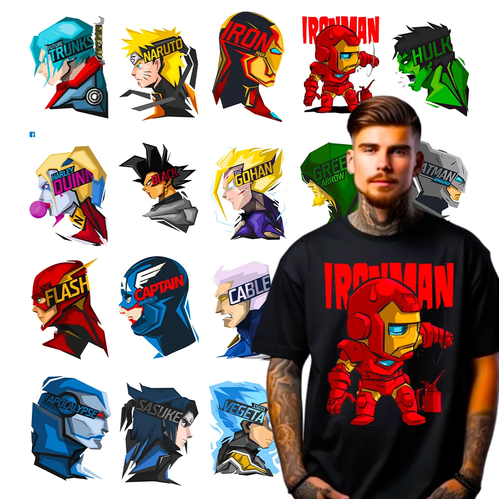 20,000+ Cartoon, Anime, Avenger Tshirt Design Bundle preview 2
