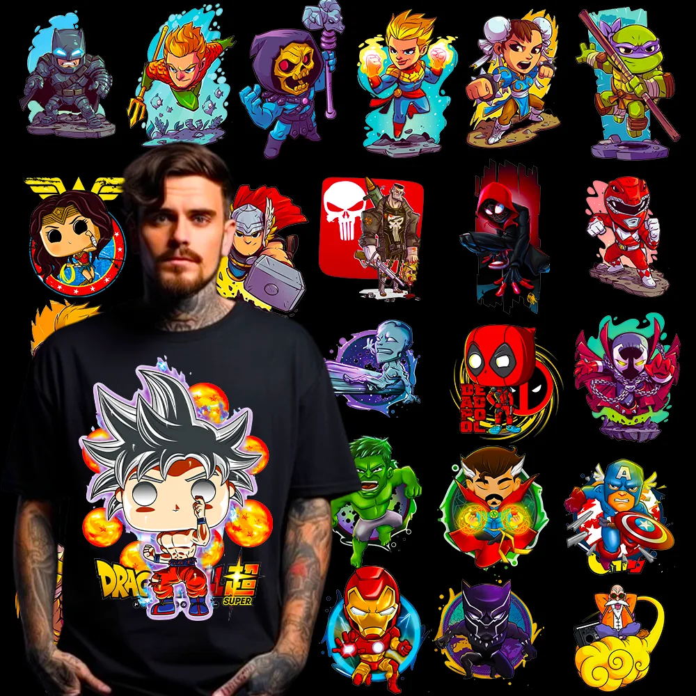 20,000+ Cartoon, Anime, Avenger Tshirt Design Bundle preview 7