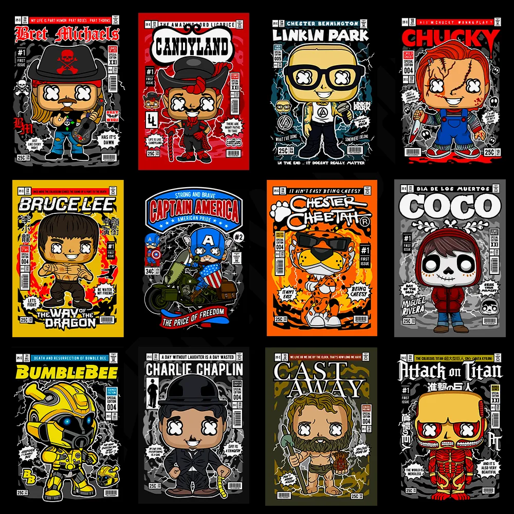 200+ Pop Art Design Bundle preview 9