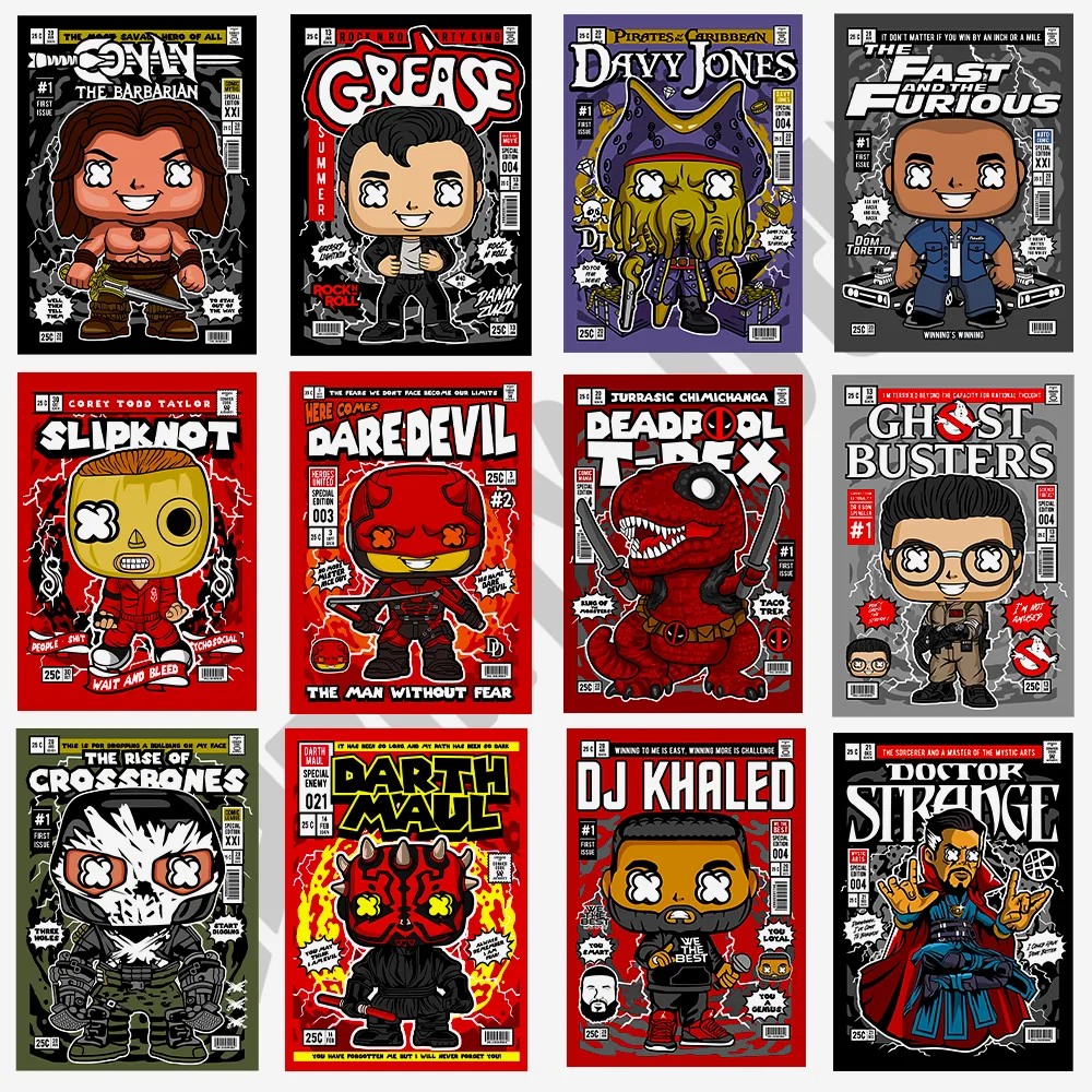 200+ Pop Art Design Bundle preview 3