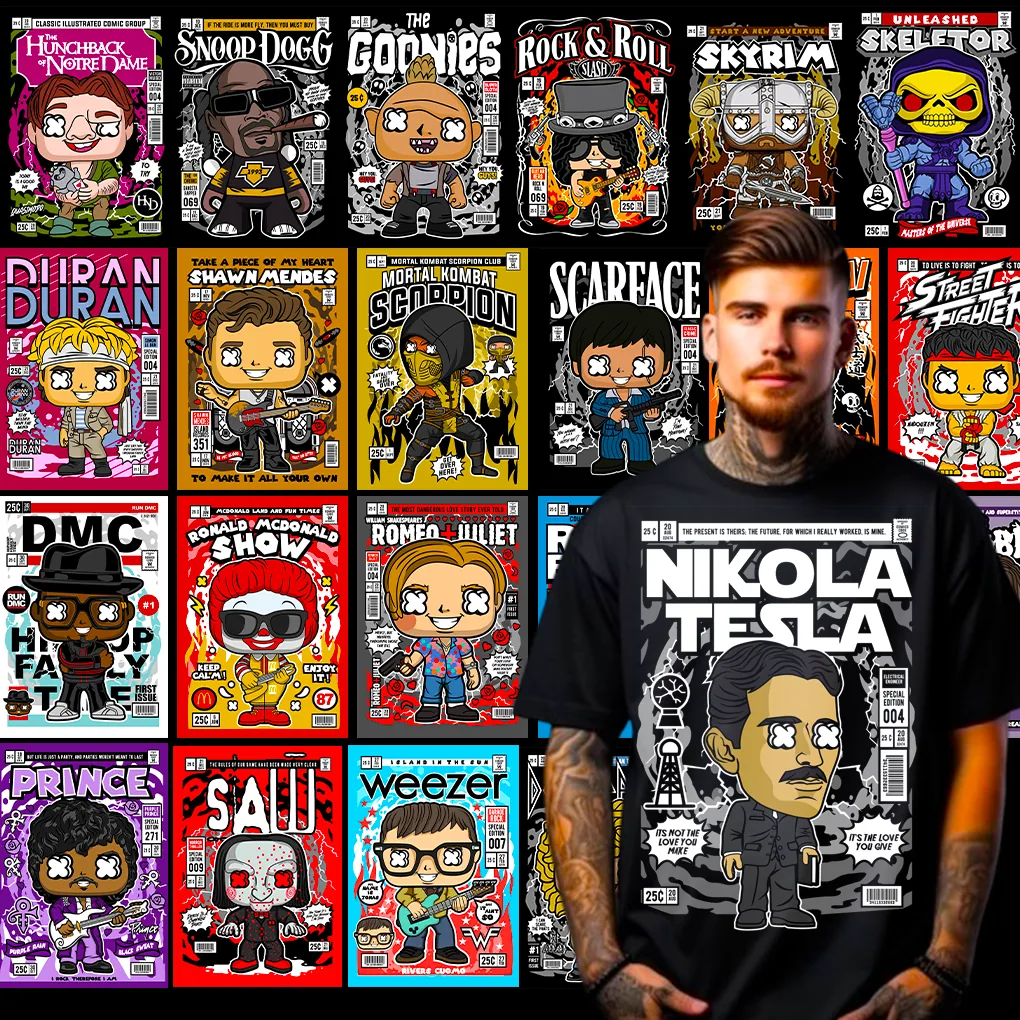 200+ Pop Art Design Bundle preview 5
