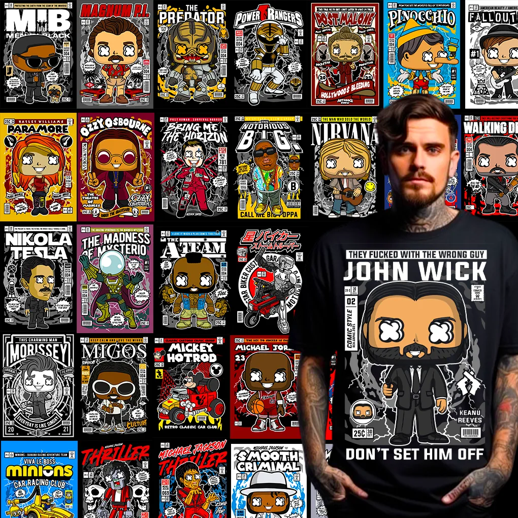 200+ Pop Art Design Bundle preview 7