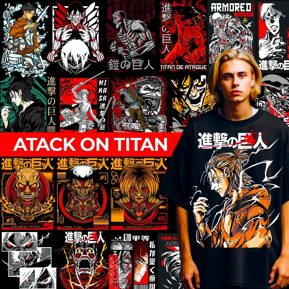 2,500+ Anime T Shirt Design Bundle preview 4