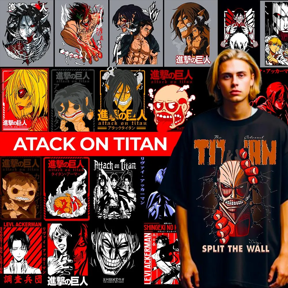 2,500+ Anime T Shirt Design Bundle preview 6