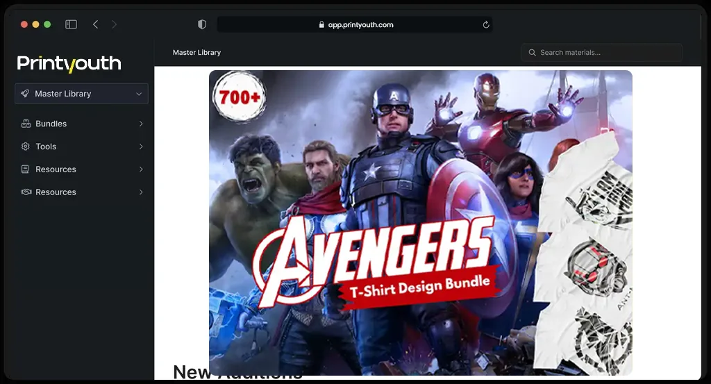 700+ Avenger T-Shirt Design Bundle preview 9