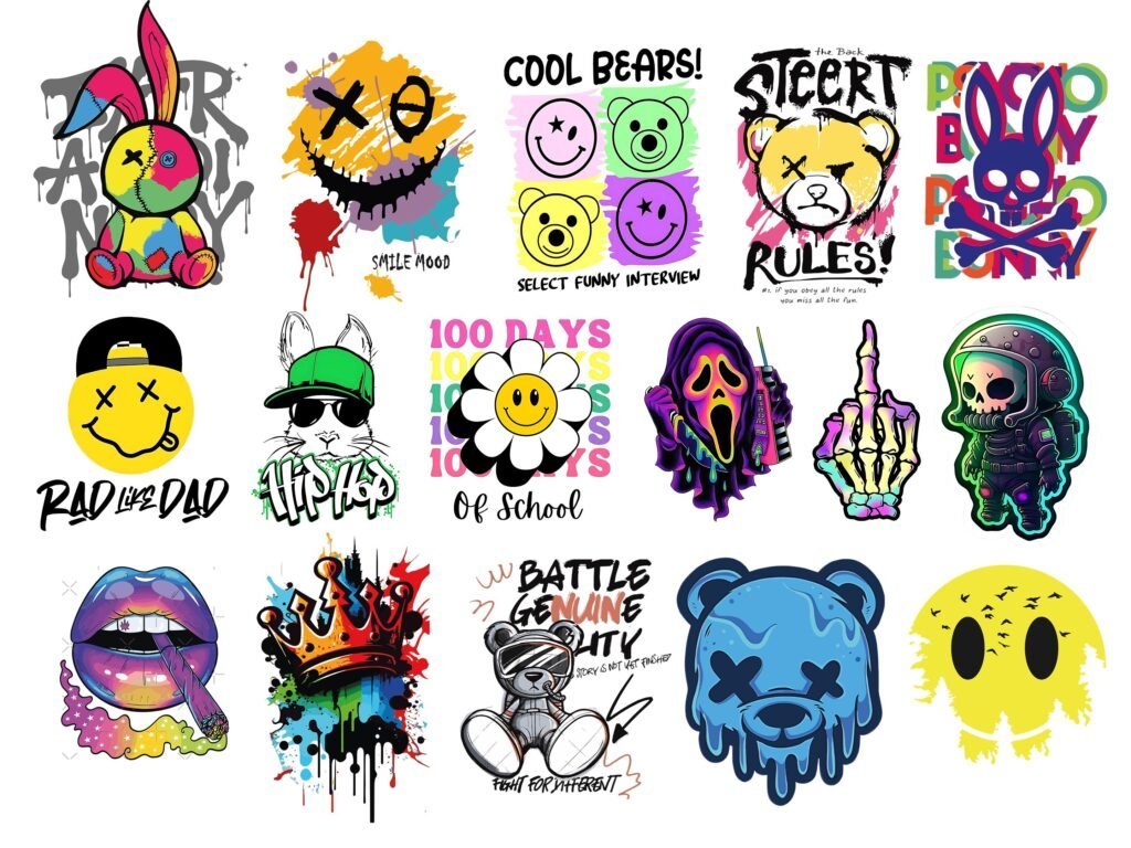 70,000 Urban & Typography T-Shirt Design preview 4