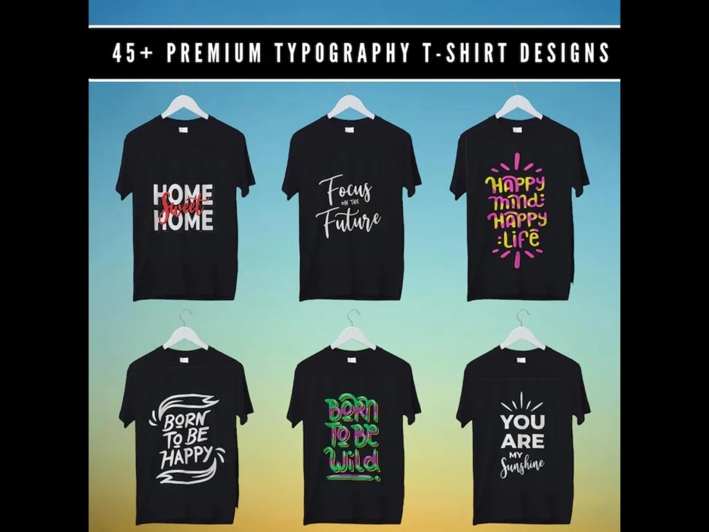 70,000 Urban & Typography T-Shirt Design preview 8