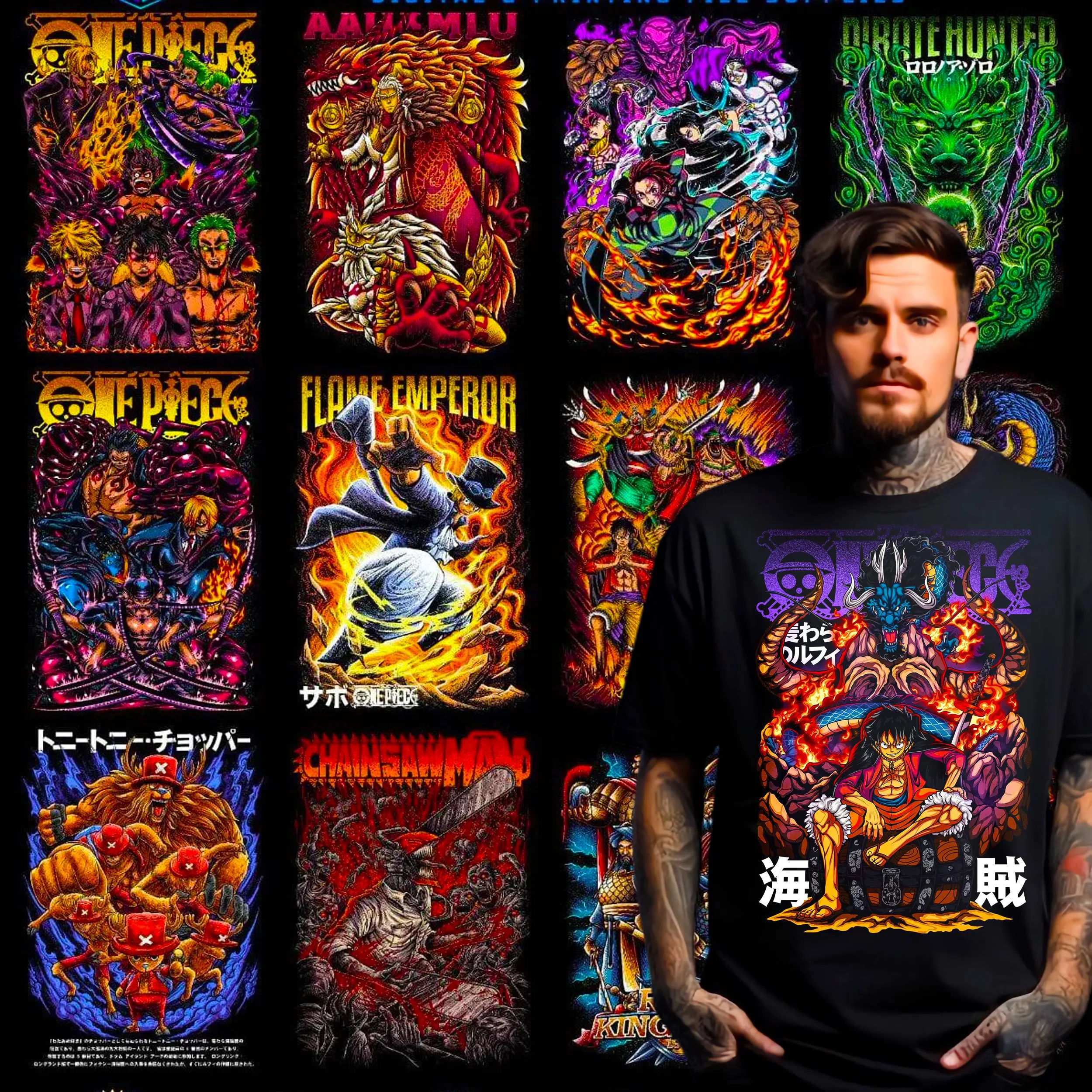 Unlimited Anime Bundle for POD preview 55