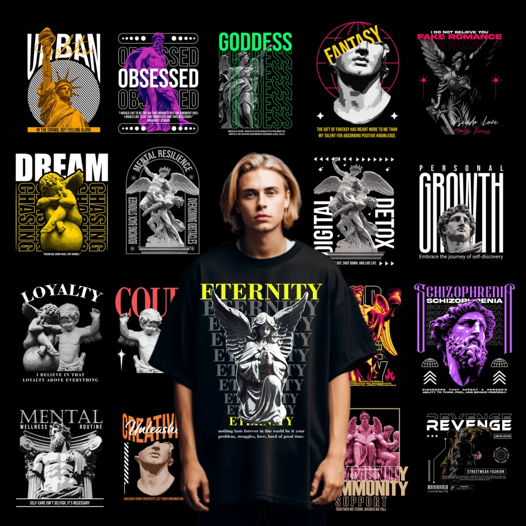 Unlimited Editable Streetwear Art Bundle preview 30