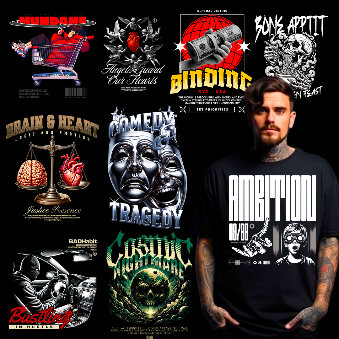 150+ Premium Streetwear Bundle Design for Your POD Business Demo 3