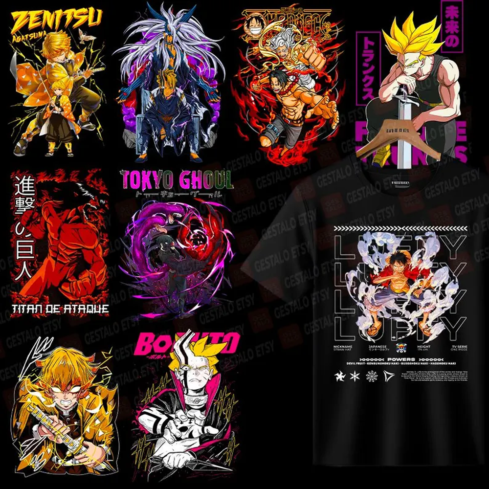 20,000 Premium Anime Design Bundle for Your Tshirt POD Business Demo 5