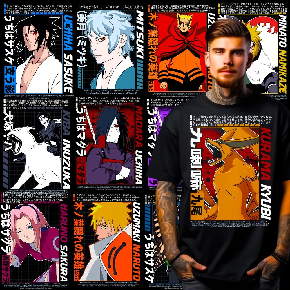 500+ Premium Naruto-Boruto Anime Design unique and selfmade, available: PNG, Jpg & Psd | TShirt Sublimation Bundle, Digital Download demo 2