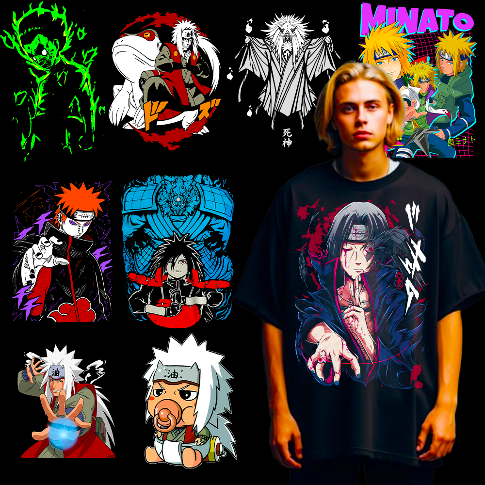 Premium Naruto Anime Bundle for POD Tshirt Business Demo 2