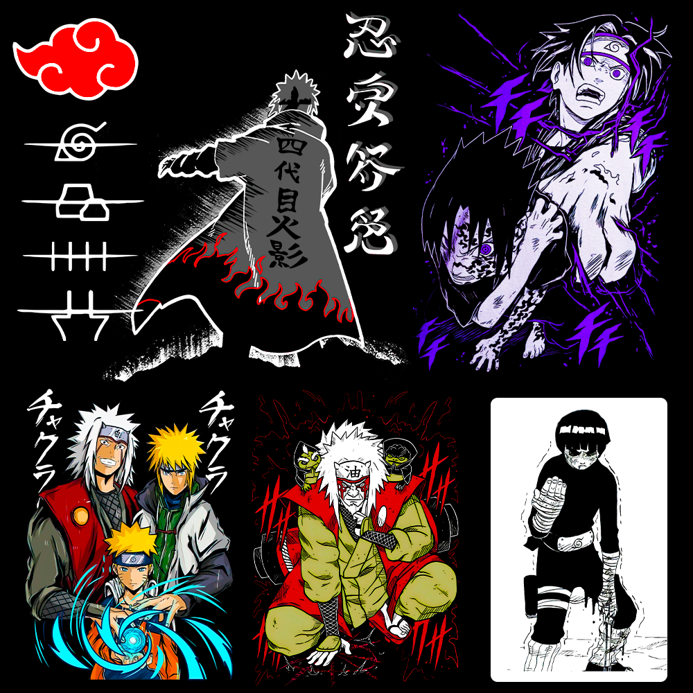 Premium Naruto Anime Bundle for POD Tshirt Business Demo 4
