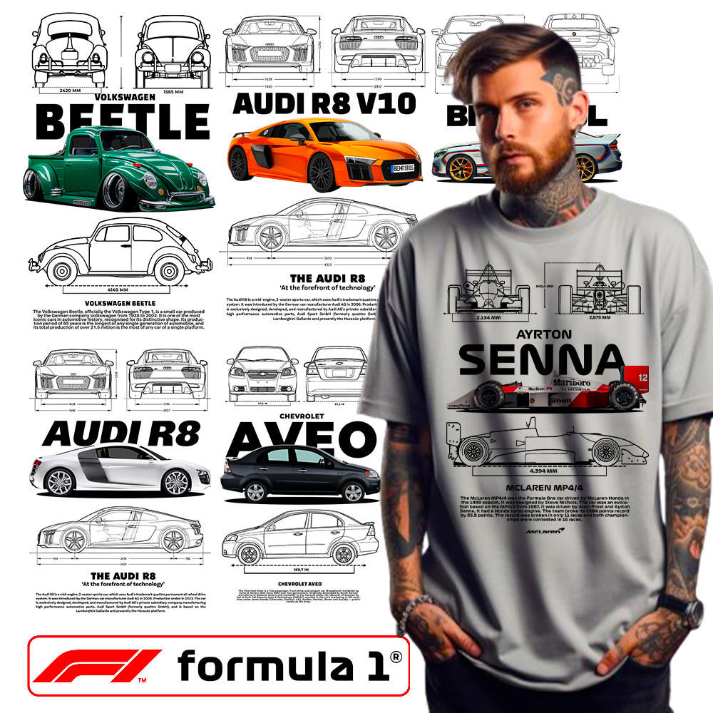 150+ Car Design Bundle v3 for your Tshirt POD Business Demo 8