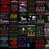 200+ Christmas Ugly Sweater Designs PNG AI | Festive Digital Download Bundle for T-Shirts, Cards & More | Instant Download Demo 2